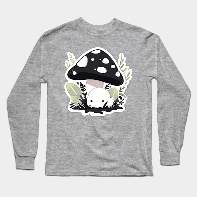 Kawaii Forest Spirit Long Sleeve T-Shirt by DarkSideRunners